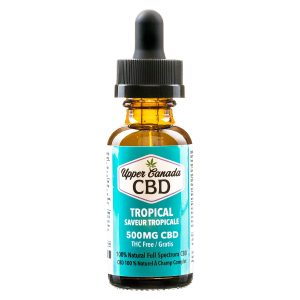 CBD Oil Tincture Tropical Flavour